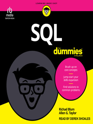 cover image of SQL Essentials For Dummies